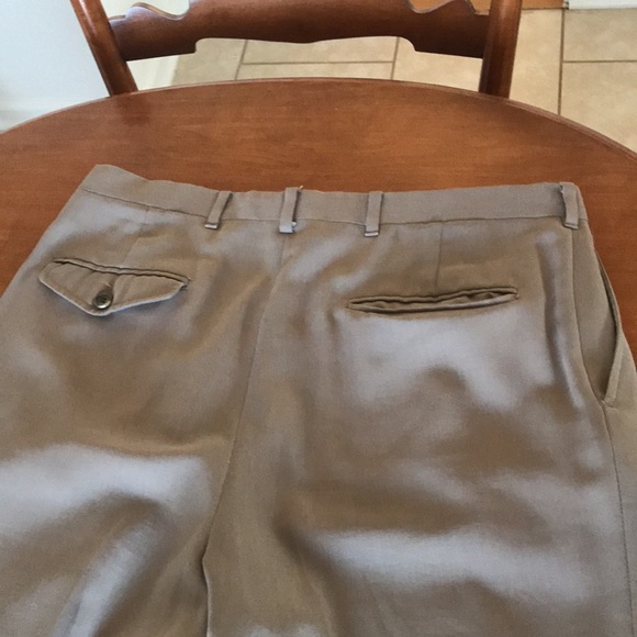 Jaymar-Ruby Vintage 34 x 30 men’s pants w buttons for suspenders, pleated front. - Picture 12 of 12